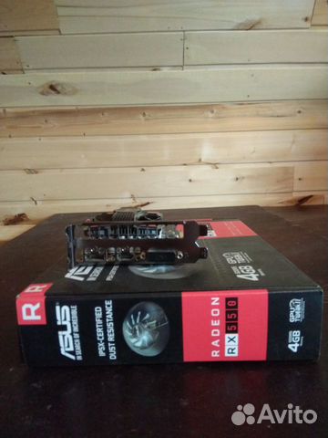 Видеокарта RX 550 4GB
