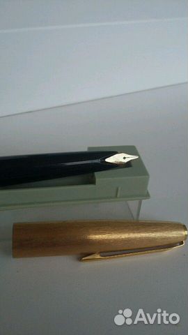 Перьевая ручка с золотым пером СССР произв