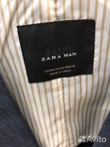 Пиджак мужской Zara лён Пиджак мужской Zara лён