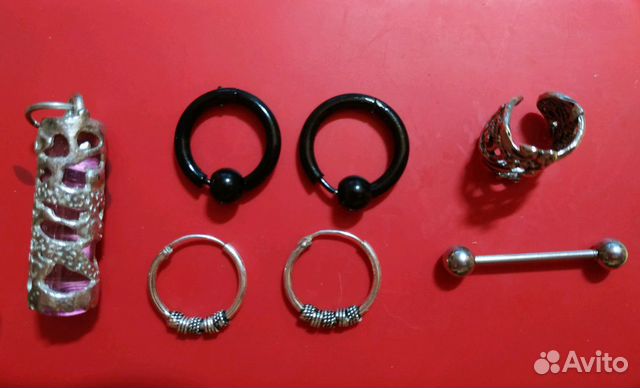 Серьги для пирсинга,штанга для языка,украшения