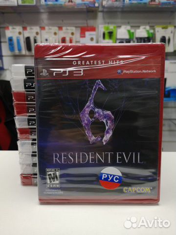 PS3 Resident Evil 6 новый PS3 Resident Evil 6 новый