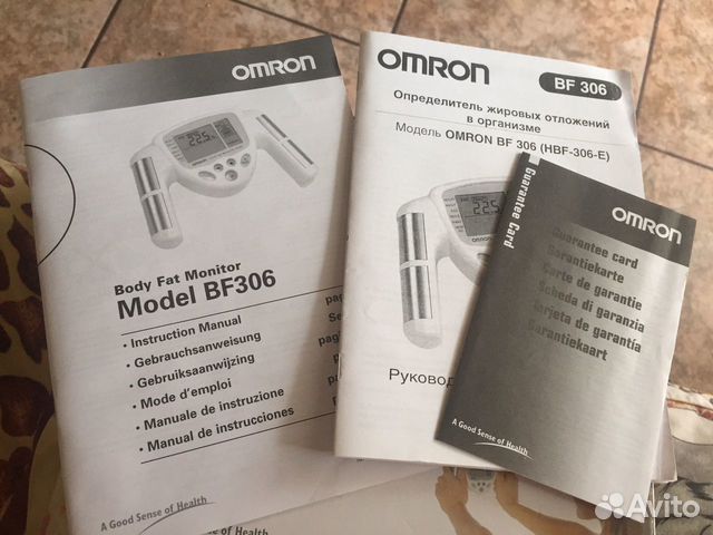 Весы жироанализатор Omron BF-306 Весы жироанализатор Omron BF-306
