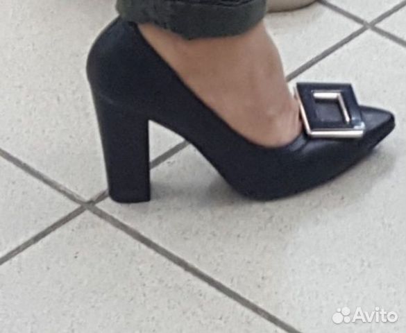 Новые кожаные туфли. 37 р