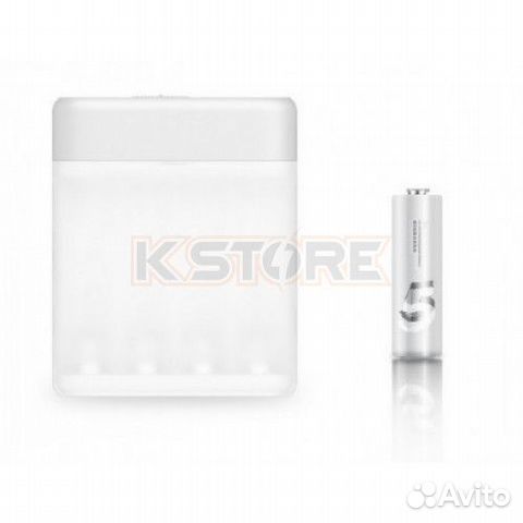 Бокс-зарядка для пальчиковых акб Xiaomi Бокс-зарядка для пальчиковых акб Xiaomi