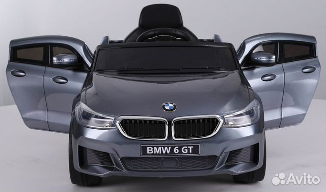 Детская машина на аккумуляторе бмв 6 GT Silver