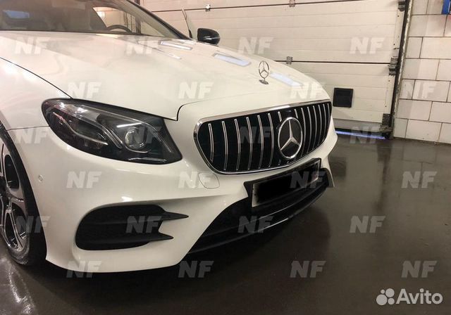 Решетка AMG GT хром Mercedes E Coupe 238 Решетка AMG GT хром Mercedes E Coupe 238
