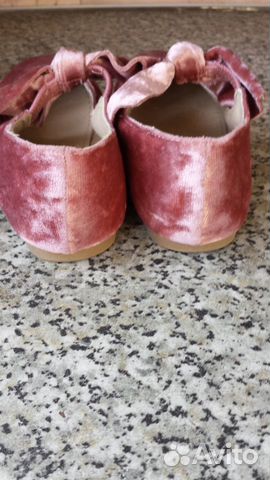 Нарядные бархатные туфли Mothercare, р.26 Нарядные бархатные туфли Mothercare, р.26