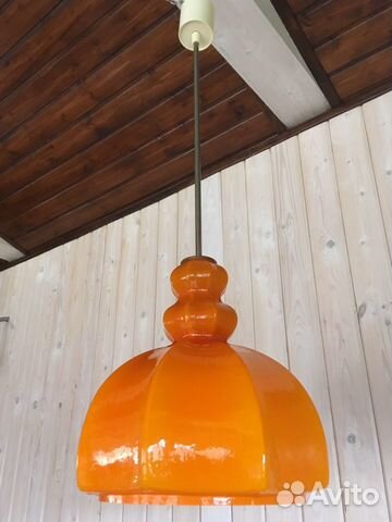 Люстра, плафон. Чехия, mid century, 1960-е Люстра, плафон. Чехия, mid century, 1960-е