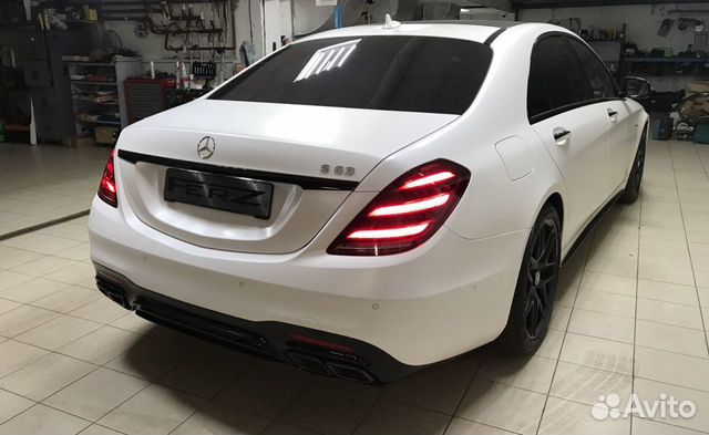 Обвес рестайлинг S63 AMG W222 Mercedes S222