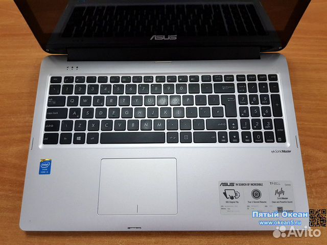 Ноутбук Asus на Core i5, 240Gb SSD, сенсорный ЖК Ноутбук Asus на Core i5, 240Gb SSD, сенсорный ЖК
