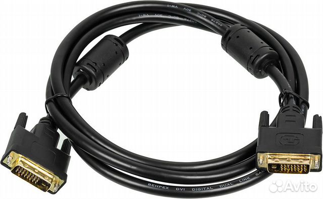 VGA кабель для монитора 1.8м / кабель DVI DVI