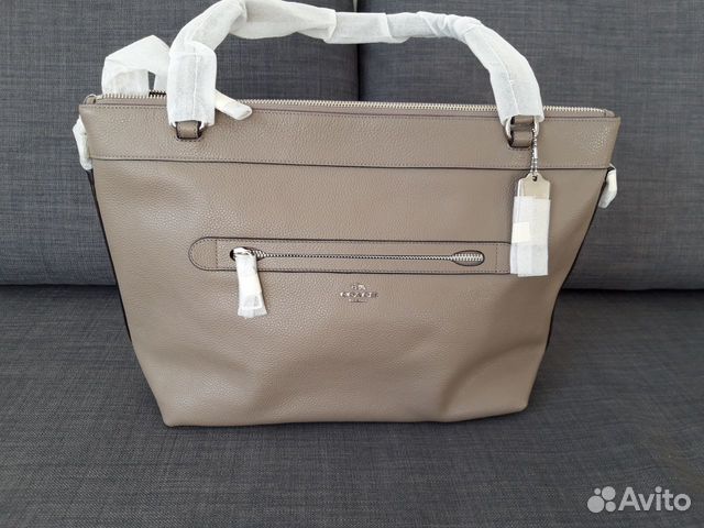 Кожаная новая сумка Coach Кожаная новая сумка Coach