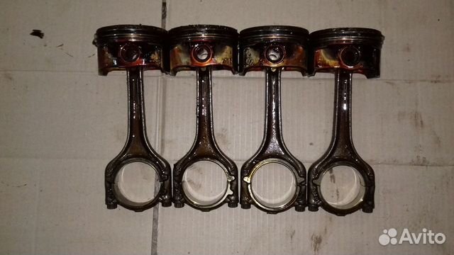 Поршни с шатунами для Шкода Рапид 1.6 cwva Поршни с шатунами для Шкода Рапид 1.6 cwva