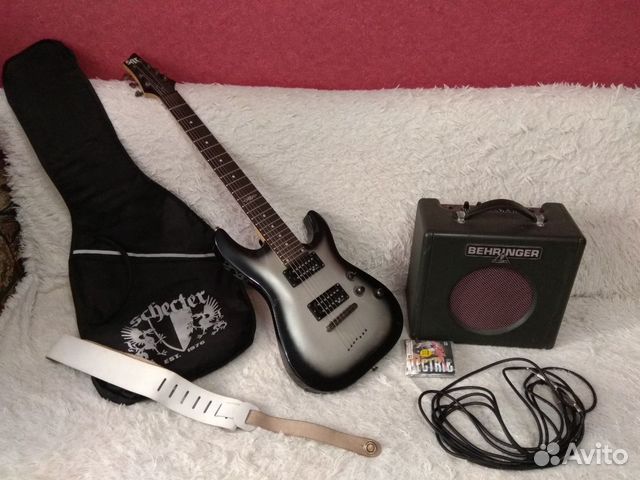 Продам электро гитару c-7 sgr by schecter