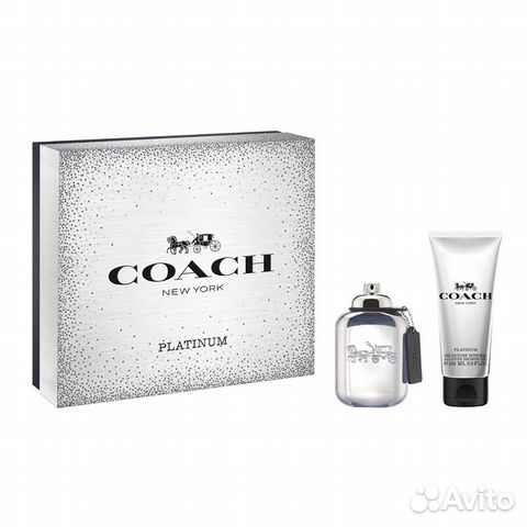 Набор Coach Platinum eau de parfum + shower gel Набор Coach Platinum eau de parfum + shower gel