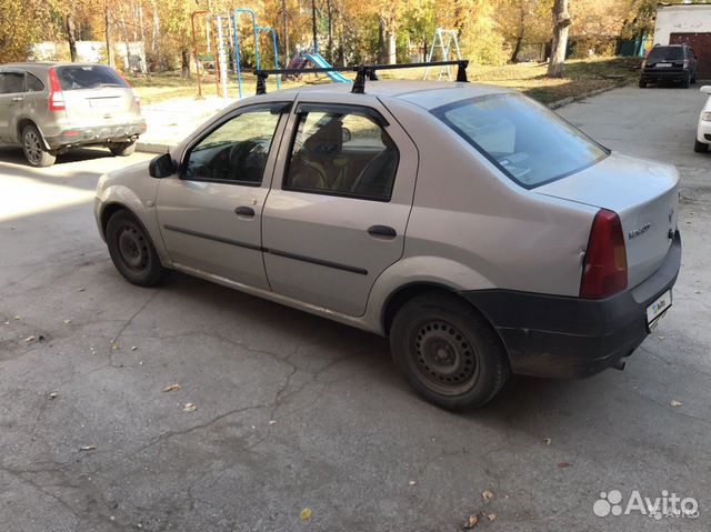 Renault Logan 1.4 МТ, 2007, битый, 184 000 км