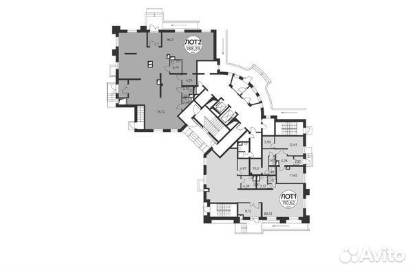 Продам офисное помещение, 110.62 м² Продам офисное помещение, 110.62 м²