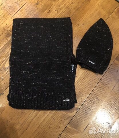 Шапка и шарф dkny для девочки Шапка и шарф dkny для девочки