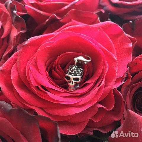 Thomas sabo кулон череп