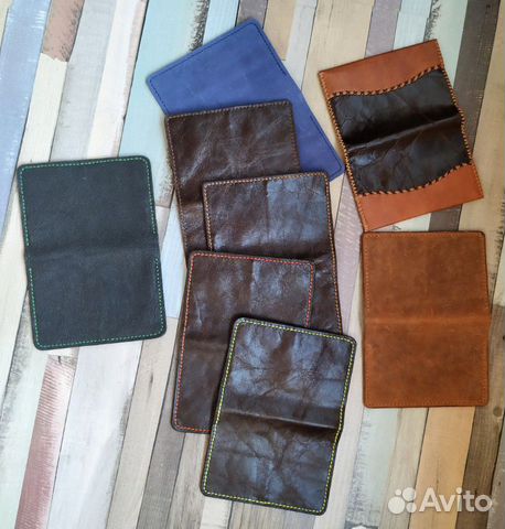 Кожаная обложка на документы. Hand made Кожаная обложка на документы. Hand made