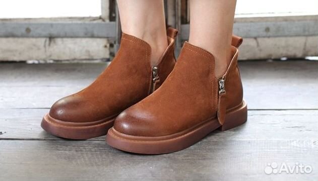 Ботинки из натуральной кожи Ботинки из натуральной кожи