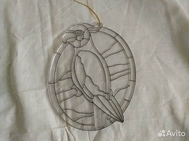 Трафарет для витража