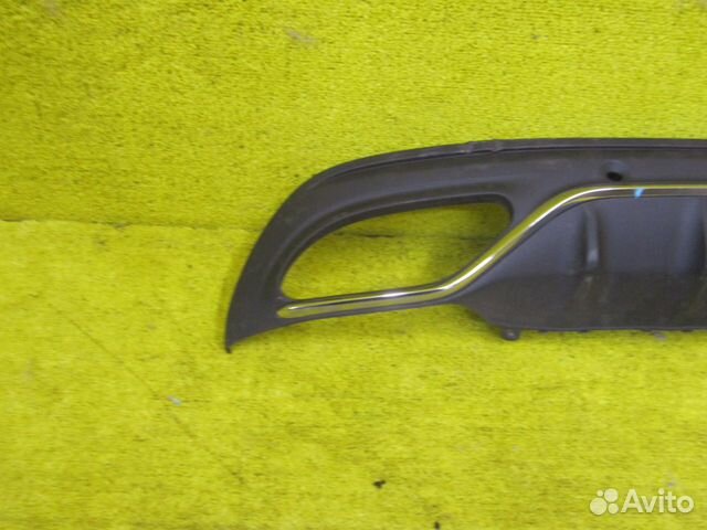 Юбка заднего бампера Mercedes C w205 (18-н.в) A205