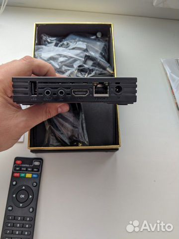 H96 Max Android тв приставка