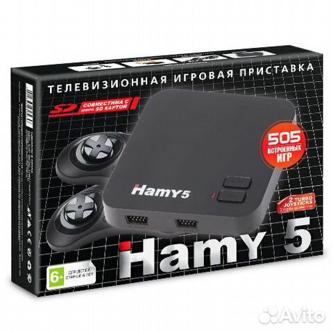 Игровая приставка 8/16-бит Hamy 5 (505 игр)