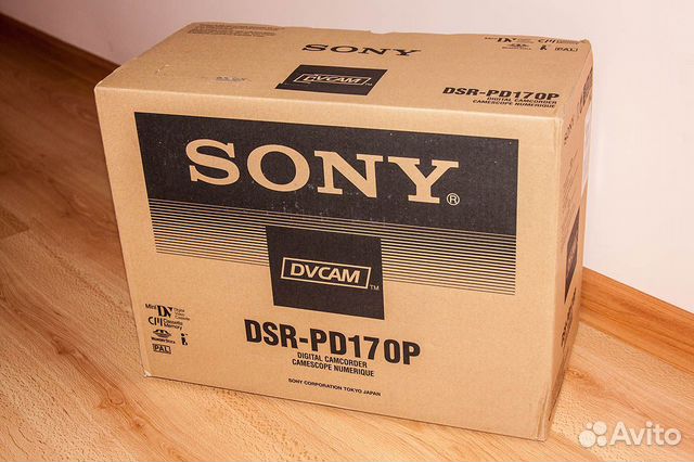 Профессиональная видеокамера sony DSR- PD 170P