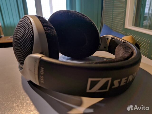 Наушники Sennheiser HD 555 проводные hi fi