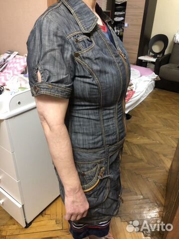 Джинсовое платье Джинсовое платье