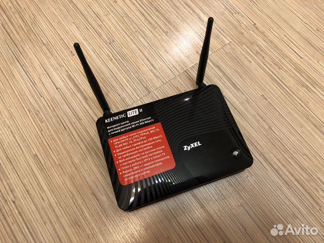 WiFi роутер Zyxel Keenetic Lite II WiFi роутер Zyxel Keenetic Lite II
