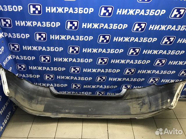 Бампер задний Vw Polo Sedan 2011)