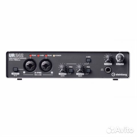 Steinberg UR242 - компактный звуковой интерфейс Steinberg UR242 - компактный звуковой интерфейс
