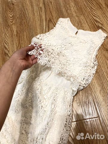 Платье Zara Kids 140 Turkey детское кружевное Платье Zara Kids 140 Turkey детское кружевное