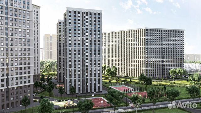 3-к квартира, 95.7 м², 22/24 эт. 3-к квартира, 95.7 м², 22/24 эт.