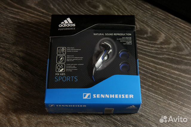 Редкие наушники Sennheiser MX685 Adidas edition Редкие наушники Sennheiser MX685 Adidas edition