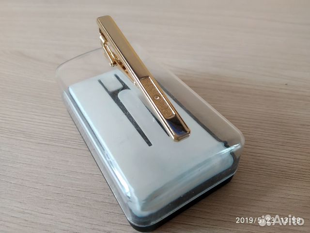 Зажим для галстука и запонки