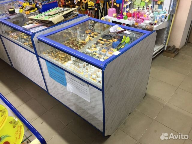 Витрины, прилавок торговый