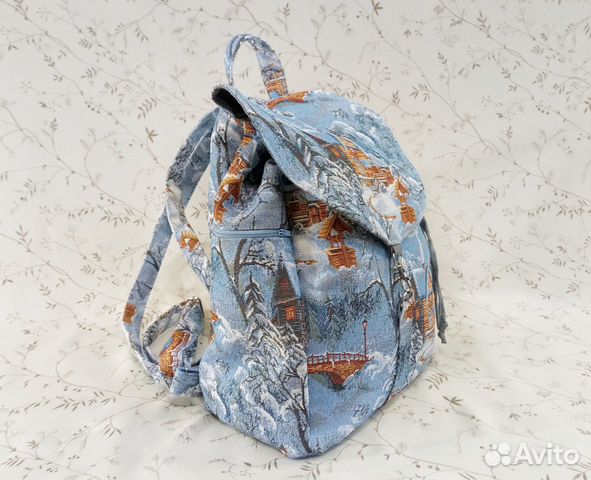 Рюкзак из гобелена 