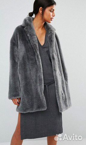 Шуба-кокон из искусственного меха Whistles Шуба-кокон из искусственного меха Whistles