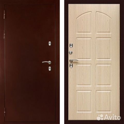 Железные двери с порошковым напылением в квартиру