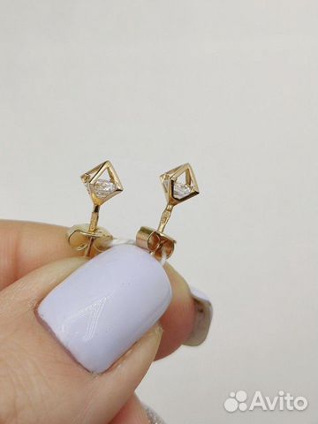 Золотые серги Золотые серги