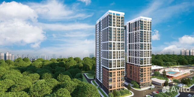 2-к квартира, 35.5 м², 12/26 эт.