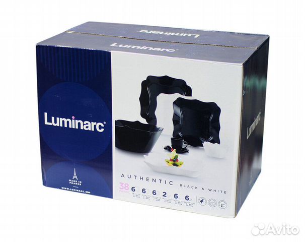 Столовый сервиз Luminarc 38 предметов