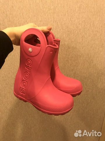 Резиновые сапоги crocs