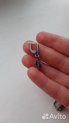 Серьги посеребреные Серьги посеребреные