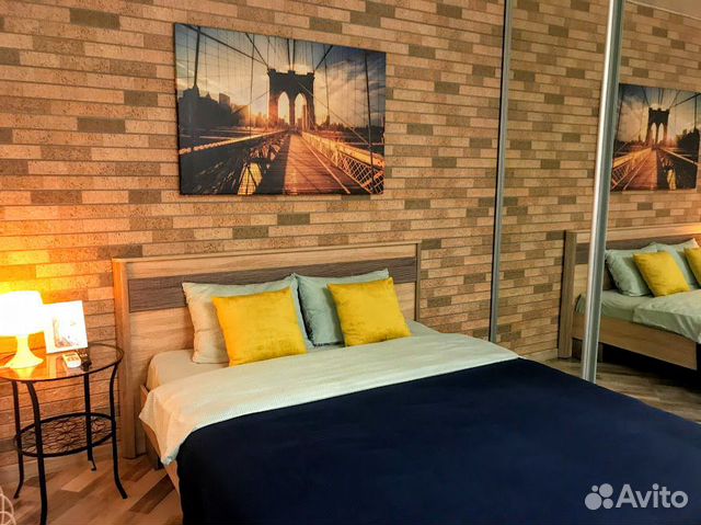 

Квартира-студия, 40 м², 2 кровати