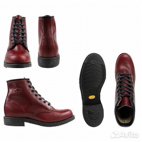 Ботинки Chippewa Oxblood Service Boots